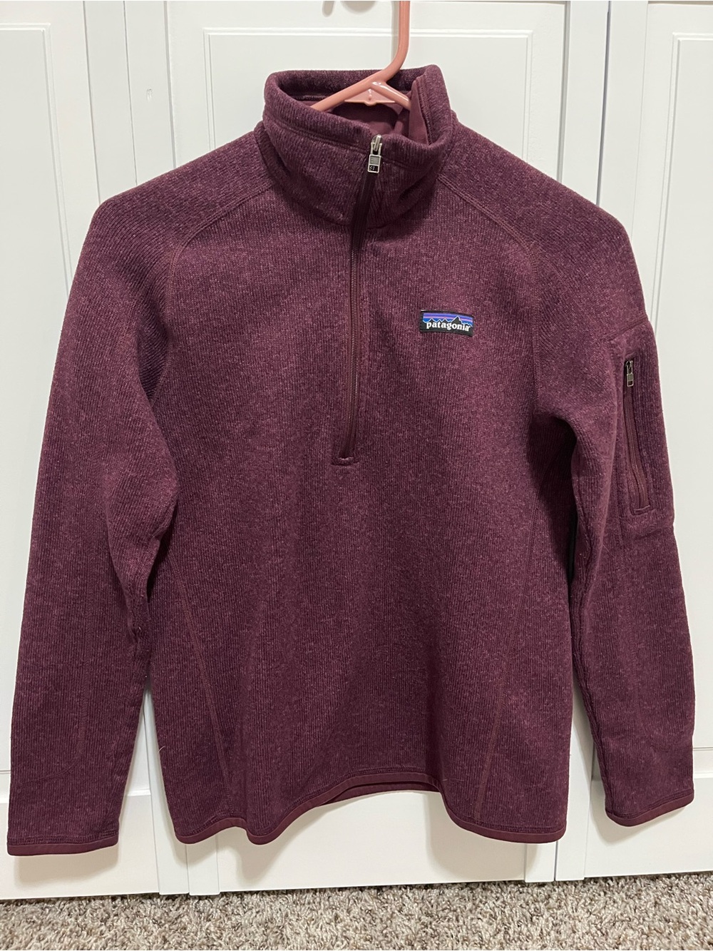 Patagonia Women's Half-Zip Pullover - Plum